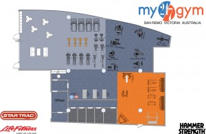 My 247 Gym Floor Plan